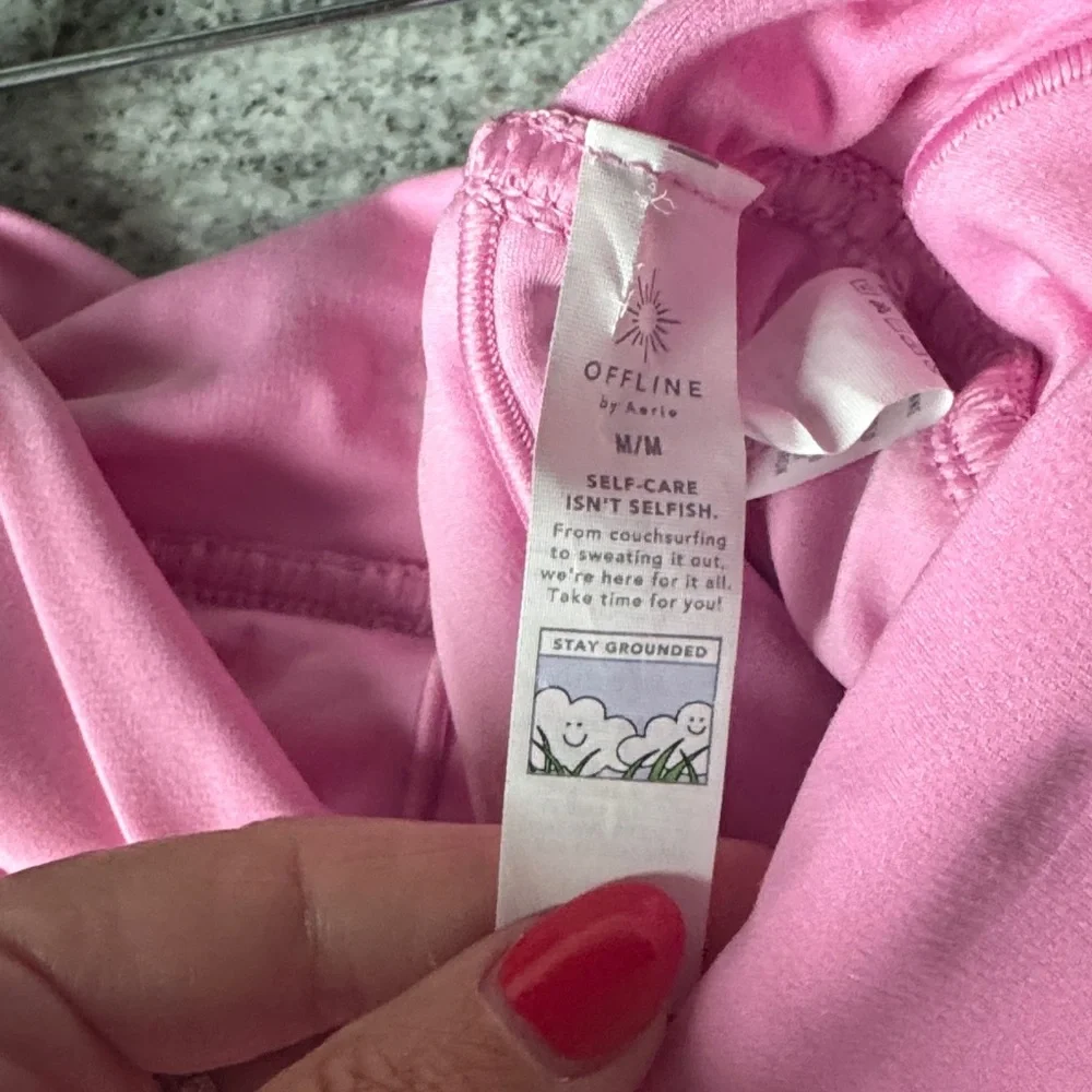 Aerie Pink Skater Skirt - Picture 3 of 4